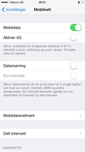 Angi Aktiver 4G til AV