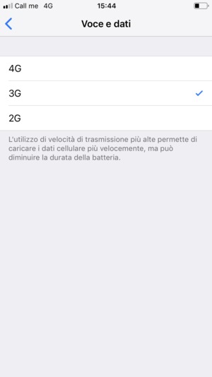 Seleziona 3G