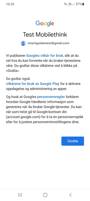 Velg Godta