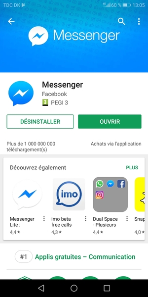 Sélectionnez OUVRIR