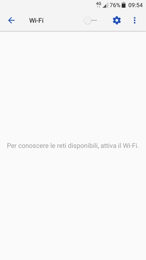 Attiva Wi-Fi