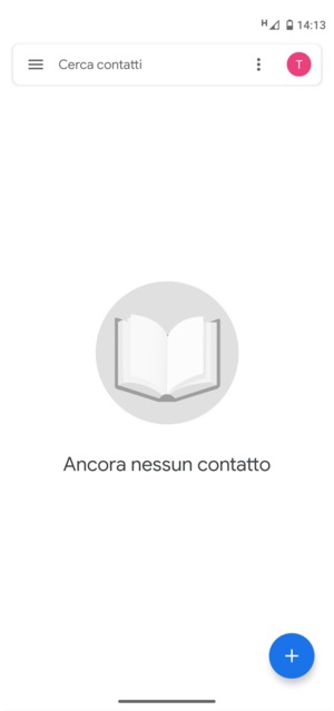 Seleziona il tasto Menu