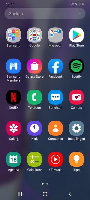 Selecteer Instellingen