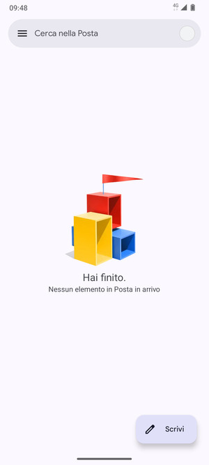 Il tuo Gmail è pronto per l'uso