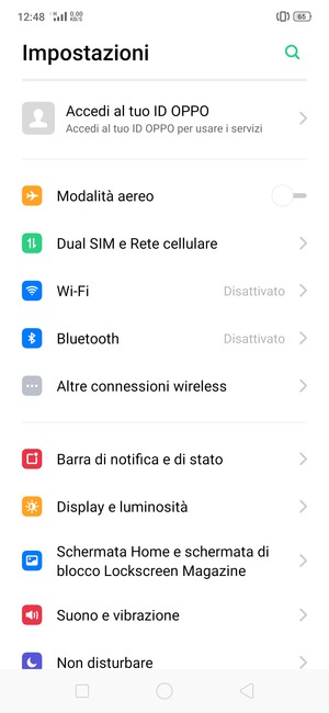 Seleziona Altre connessioni wireless