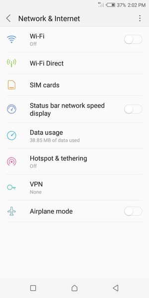 Select Hotspot & tethering