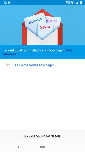 Selecteer Een e-mailadres toevoegen