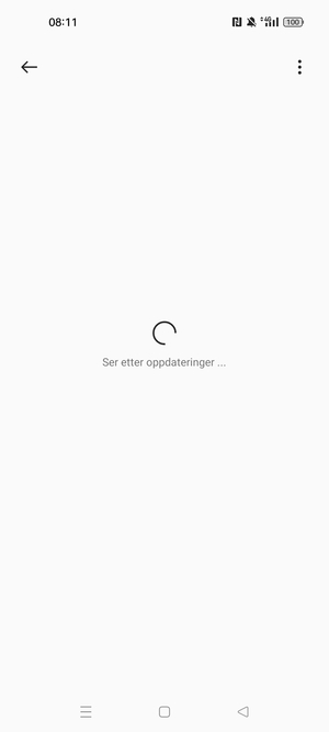 Vent til søket er ferdig