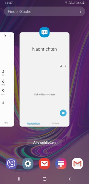 Wählen Sie Alle schließen