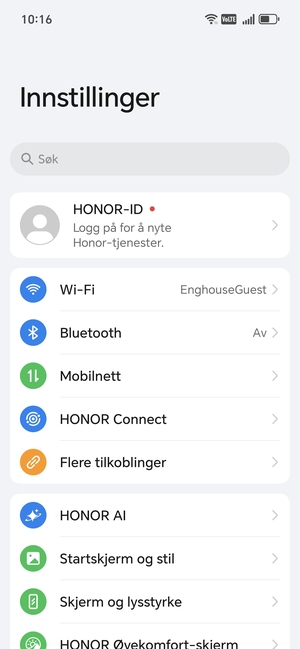 Velg Mobilnett