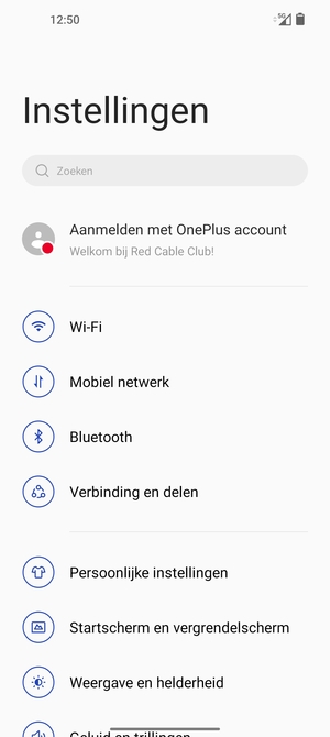 Selecteer Wi-Fi