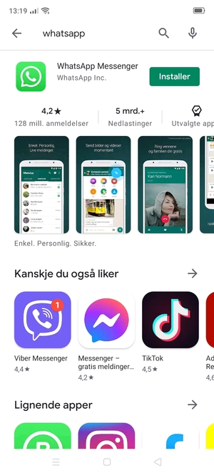 Velg app