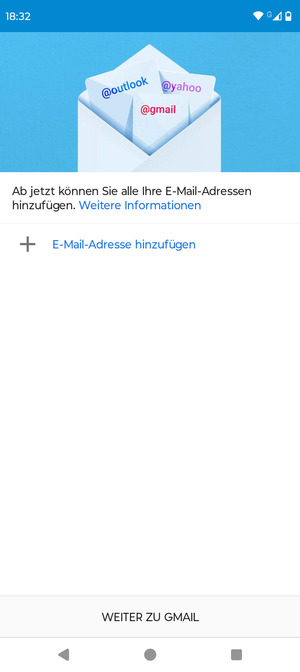Wählen Sie E-Mail-Adresse hinzufügen