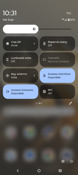 Seleziona Risparmio energetico