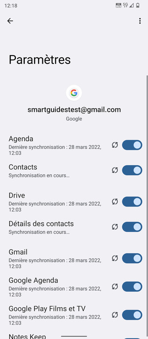 Vos contacts Google vont maintenant être synchronisés avec votre téléphone