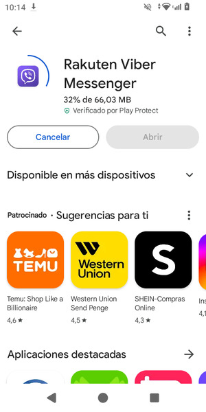 Espere a que el proceso de instalación finalice