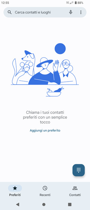 Seleziona Tastiera