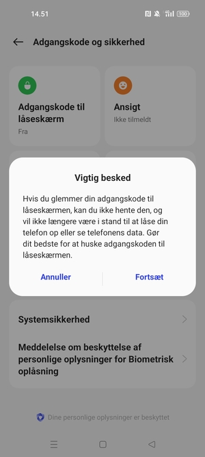 Vælg Fortsæt