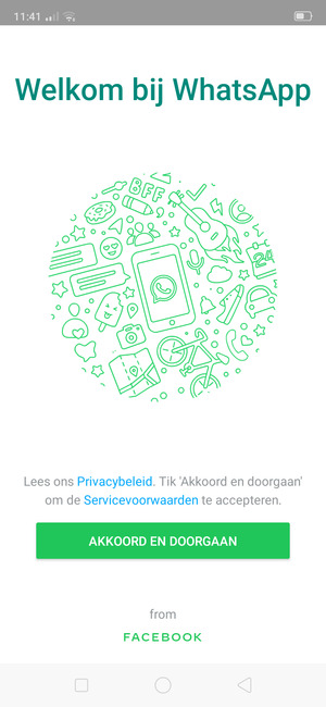 Uw app is klaar voor gebruik
