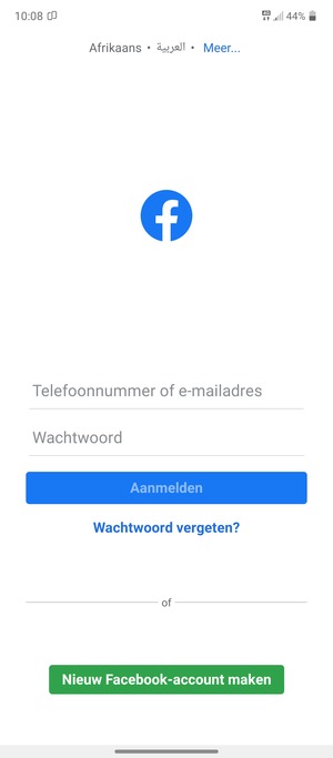 Uw app is klaar voor gebruik