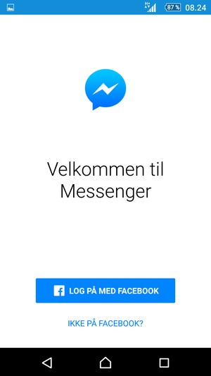 Din app er klar til brug