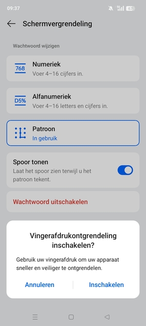 Selecteer uw voorkeursoptie