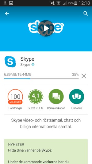 Vänta på att installationsprocessen avslutas
