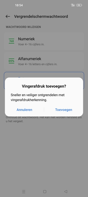 Selecteer uw voorkeursoptie