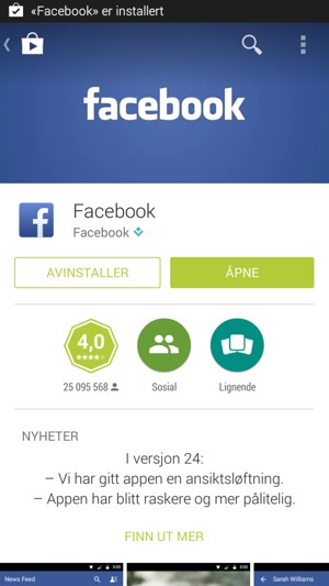 Velg ÅPNE