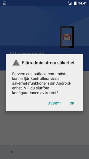Välj OK