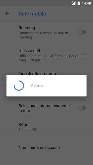 Attendi il completamento della ricerca