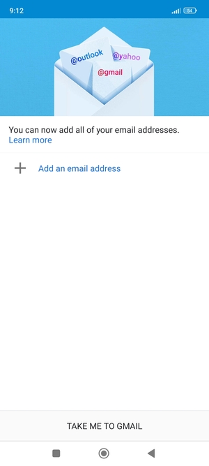 Select Add an email address