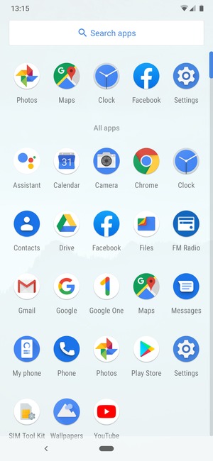 Select Settings