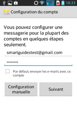 Saisissez votre Adresse e-mail et votre Mot de passe. Sélectionnez Suivant