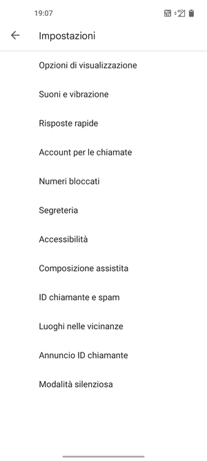Seleziona Segreteria