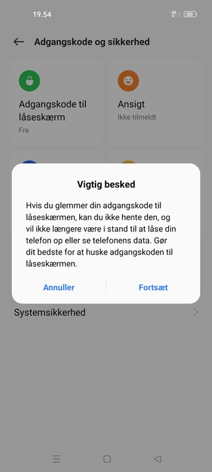 Vælg Fortsæt