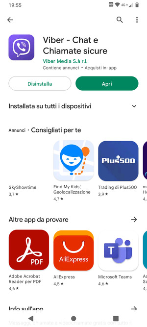 Seleziona Apri