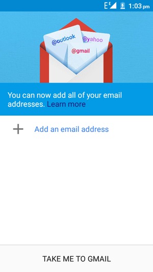 Select Add an email address