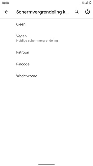 Selecteer Patroon