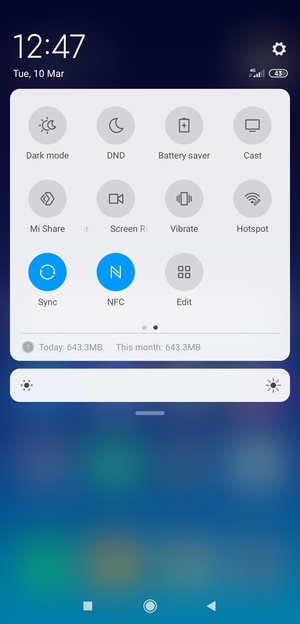 Turn on Battery saver