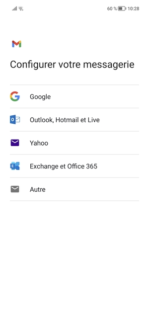 Sélectionnez Autre