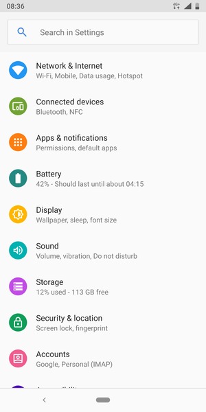 Select Security & location