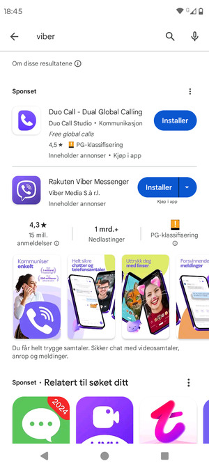 Velg app