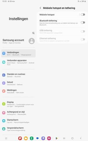 Selecteer Mobiele hotspot