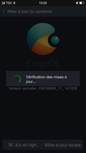 Veuillez attendre la fin de la recherche