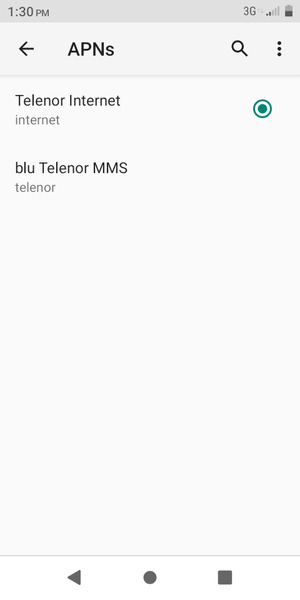 Select the Menu button