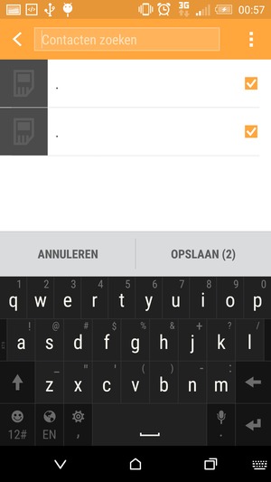 Selecteer OPSLAAN