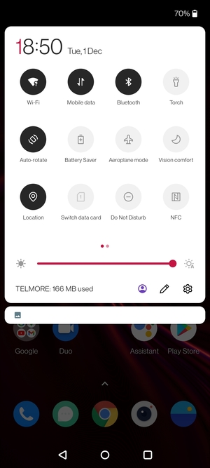 Turn off Wi-Fi and Bluetooth