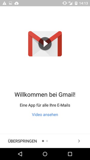 Wählen Sie ÜBERSPRINGEN