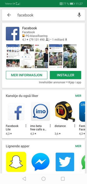 Velg app
